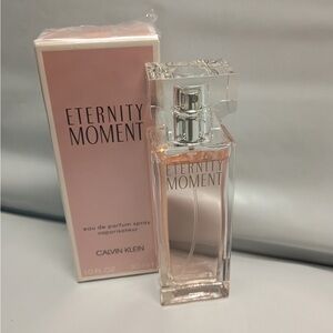 Calvin Klein Eternity Moment Eau de Parfum - Blush Pink Bottle 1.0 oz
